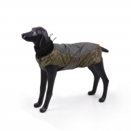 Зимняя жилетка куртка для выгула собак Black Doggy хаки, 2XL