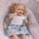 Мягконабивная кукла Реборн девочка Эмилия, 45 см