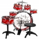 Детская барабанная установка PlayDrum со стульчиком