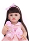 Говорящая силиконовая кукла Реборн девочка Кэтрин, 55 см