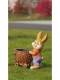 Садовая фигурка кашпо GingerRabbit