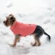 Зимняя куртка (жилетка) для выгула собак Hitvest S розовый