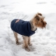 Зимняя куртка (жилетка) для выгула собак Hitvest M голубой