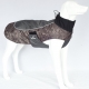 Зимняя жилетка куртка для выгула собак Black Doggy хаки, XL