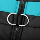 Зимняя жилетка куртка для выгула собак Duo голубая, 2XL