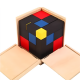Деревянный куб головоломка для детей Cuboid