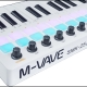 Беспроводная MIDI-клавиатура M-VAVE SMK-25 II белая